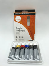 Load image into Gallery viewer, Daler Rowney Simply Acrylic Paint Set