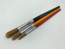 Load image into Gallery viewer, Golden Nylon Brush Set