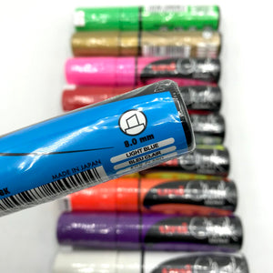 Uni Chalk Marker- 8K - Blue