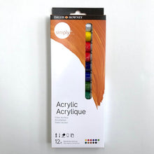 Load image into Gallery viewer, Daler Rowney Simply Acrylic Paint Set
