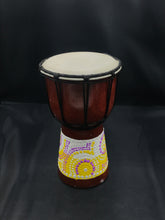 Load image into Gallery viewer, Hand Painted Djembe
