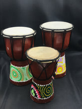 Load image into Gallery viewer, Hand Painted Djembe
