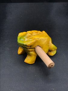 Frog and Stick Instrument