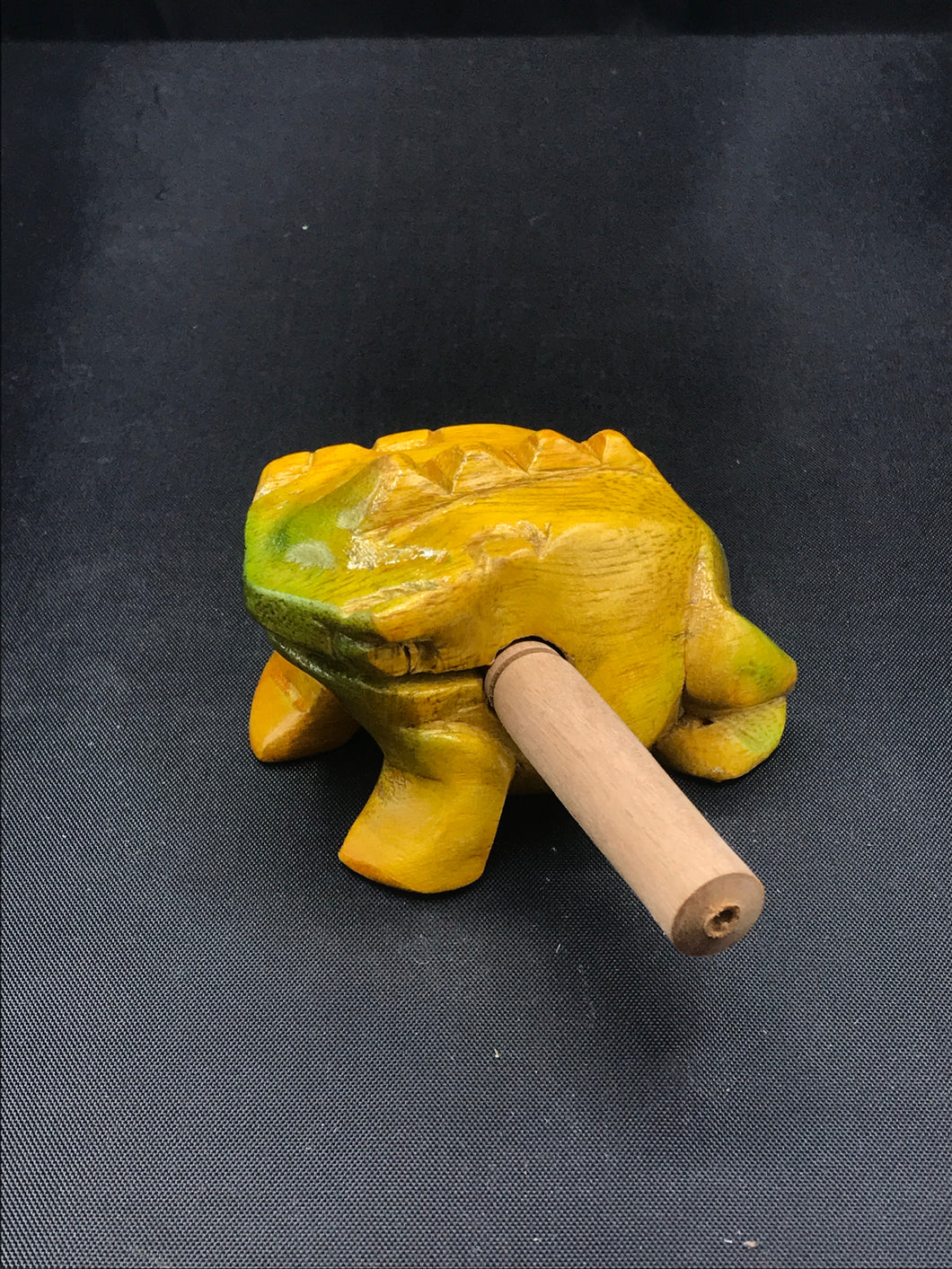 Frog and Stick Instrument