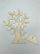 Load image into Gallery viewer, Wooden Tree With Birds
