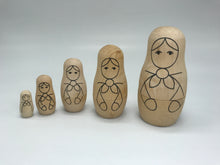 Load image into Gallery viewer, Wooden Nesting Dolls
