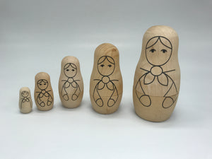 Wooden Nesting Dolls