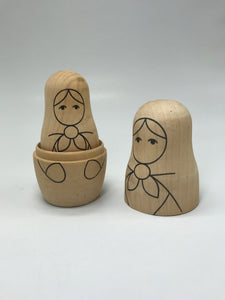 Wooden Nesting Dolls