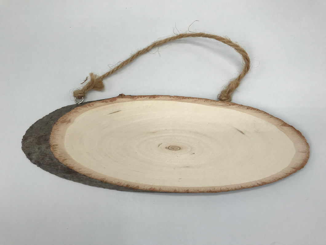 Tree Slice - Door Sign