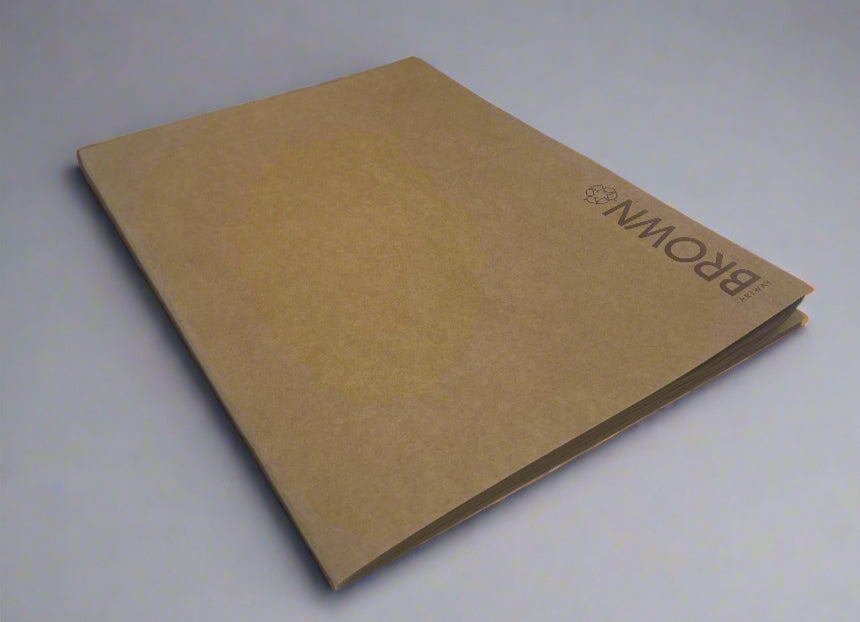 Artway Recycled Softback Sketchbook - Brown Paper