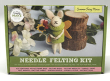 Load image into Gallery viewer, Needle Felting Kit - Summer Fairy Mouse
