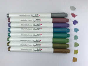 Papermania Metallic Pens
