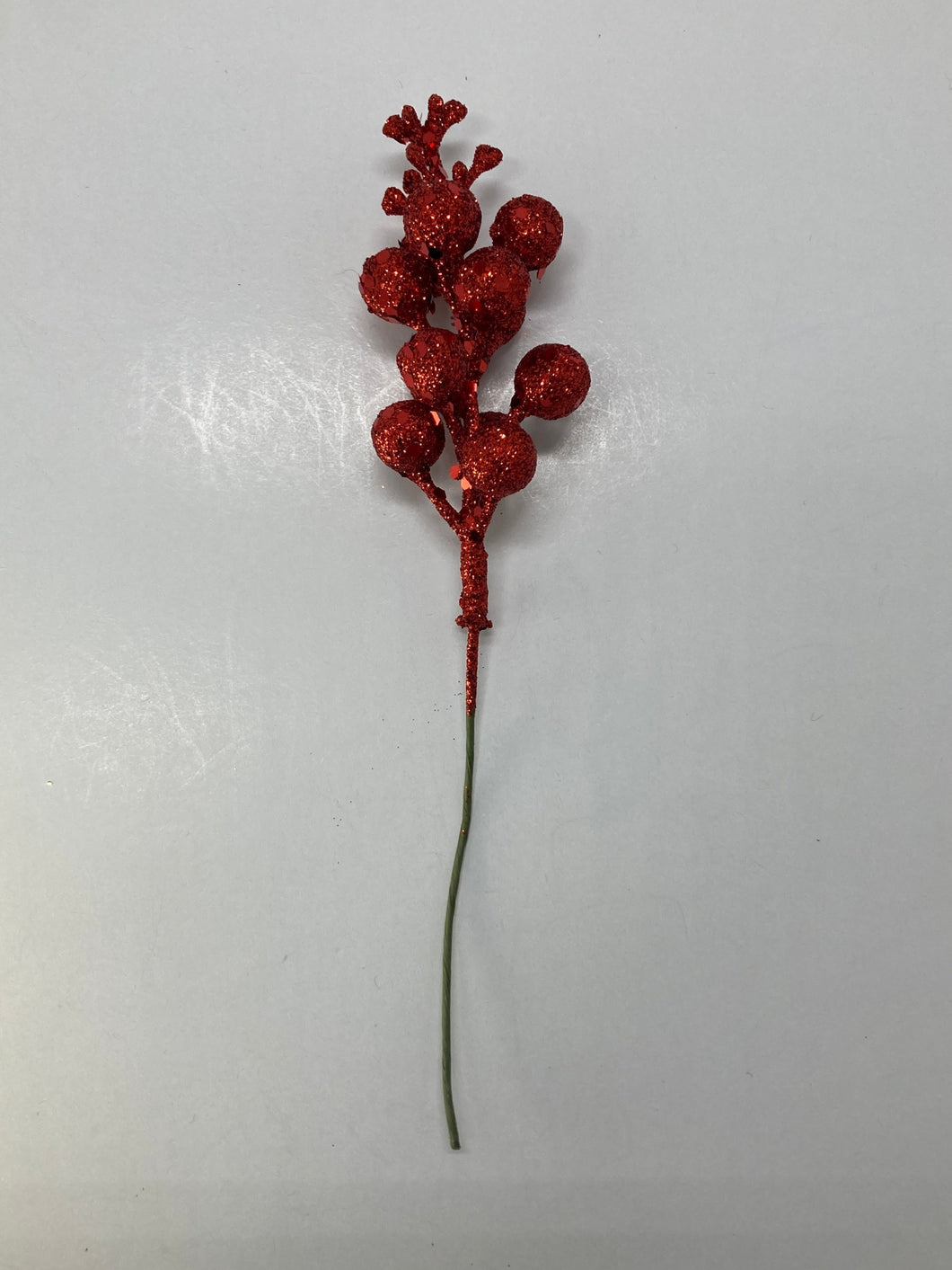 Bunch of Glittery Red Berries