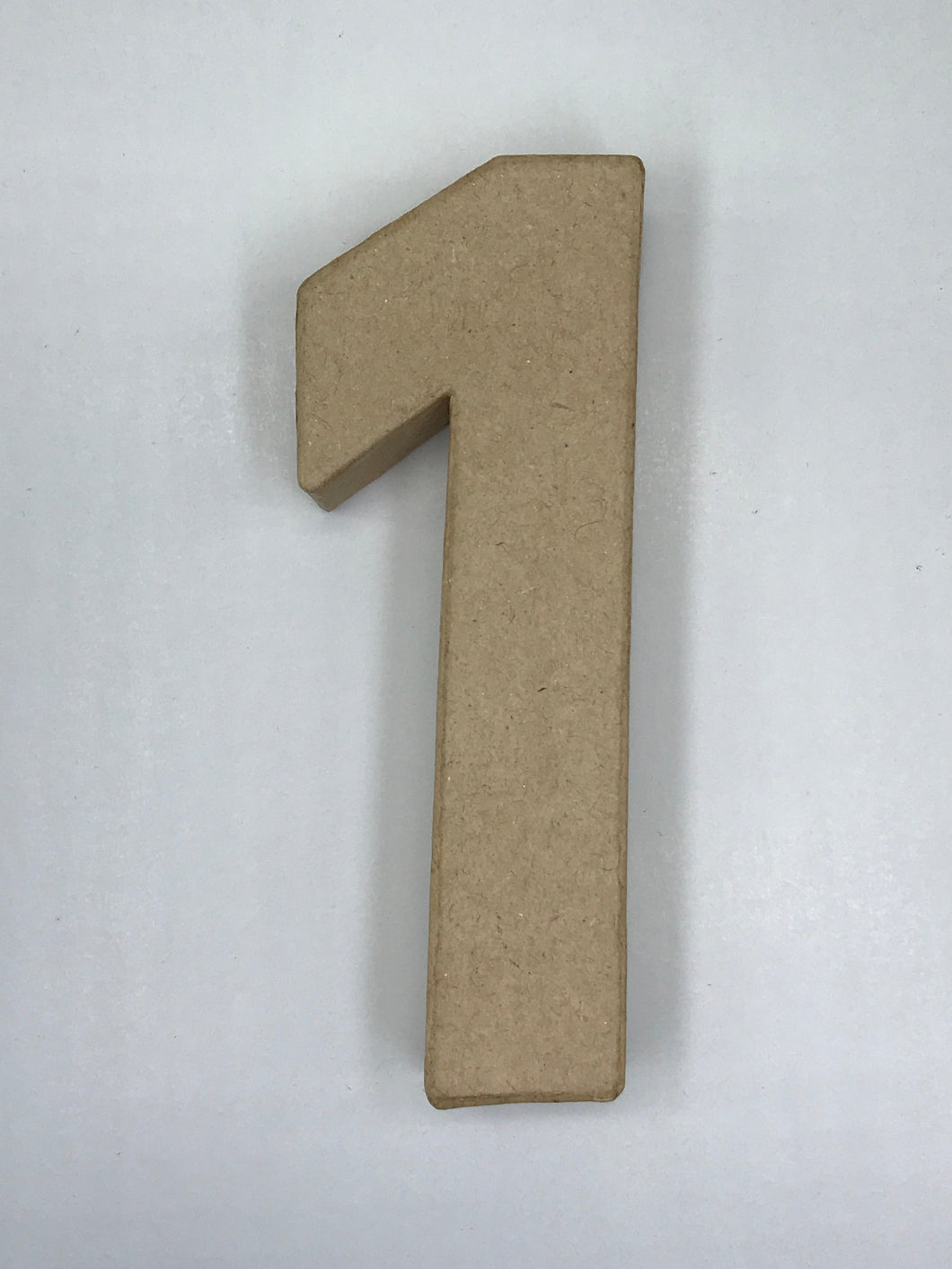 Papier Mache Numbers