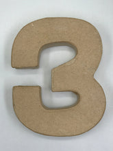 Load image into Gallery viewer, Papier Mache Numbers
