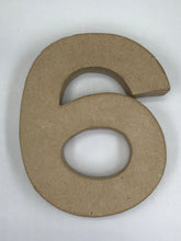 Load image into Gallery viewer, Papier Mache Numbers
