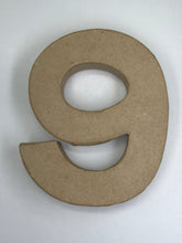 Load image into Gallery viewer, Papier Mache Numbers
