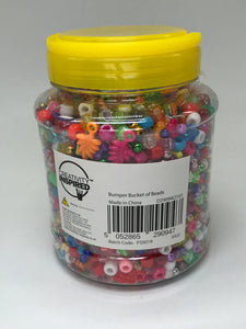Bumper Bucket of Assorted Beads