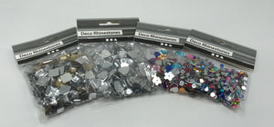 Deco Rhinestones - Various Shapes and Colours