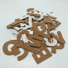 Load image into Gallery viewer, Adhesive Cork Alphabet
