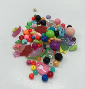 Assorted Plastic Beads