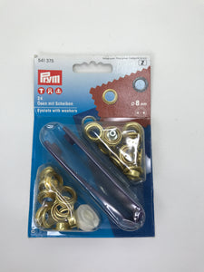 Eyelets with Washers