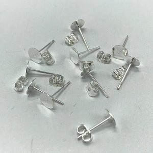 Earring Studs & Scrollbacks
