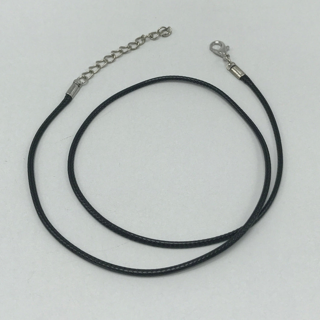 Waxed necklace cord