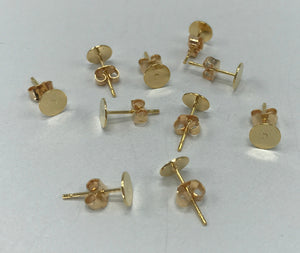 Earring Studs & Scrollbacks