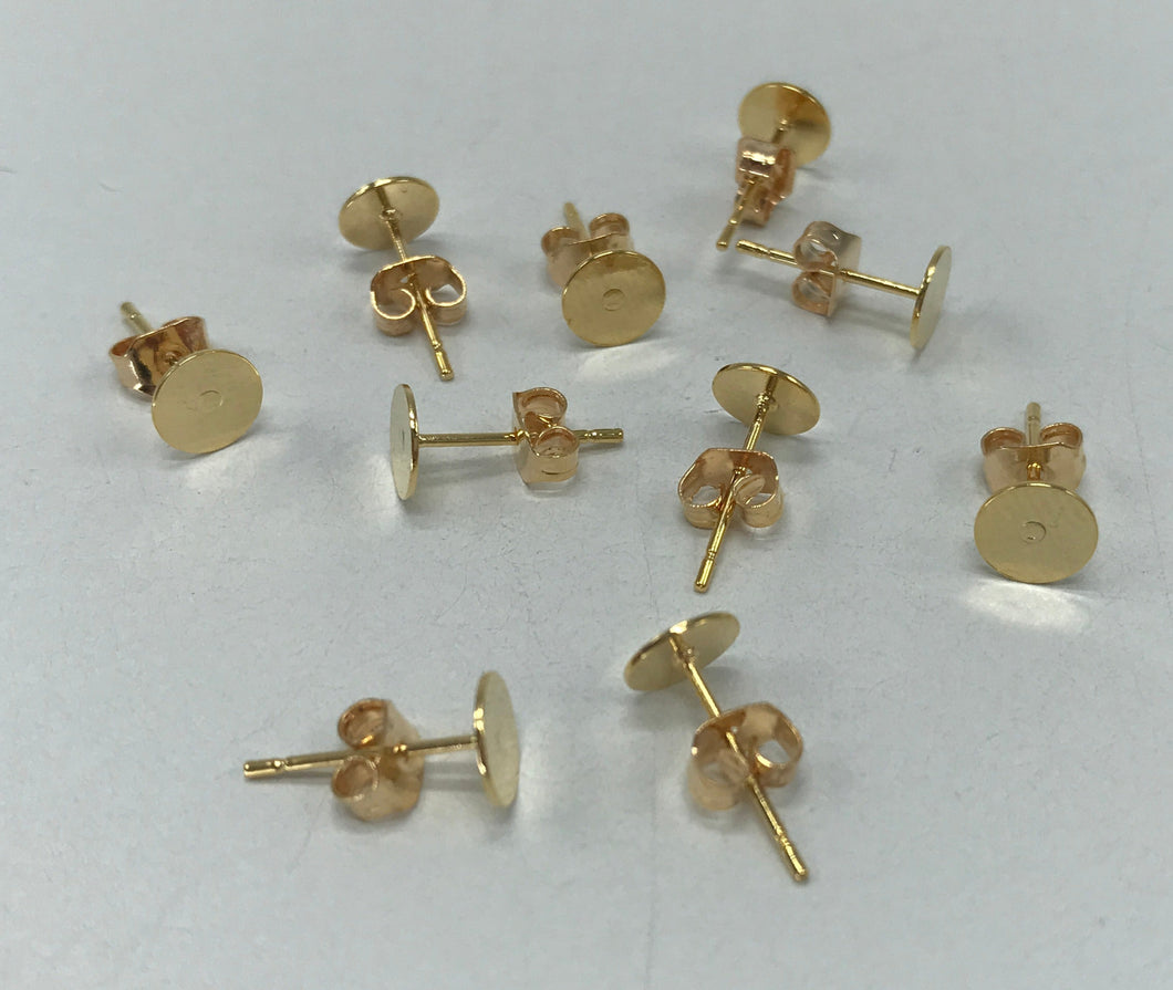 Earring Studs & Scrollbacks
