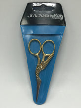 Load image into Gallery viewer, Janome Stork Embroidery Scissors
