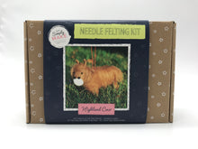 Load image into Gallery viewer, Needle Felting Kit - Highland Cow
