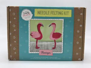 Needle Felting Kit - Flamingo