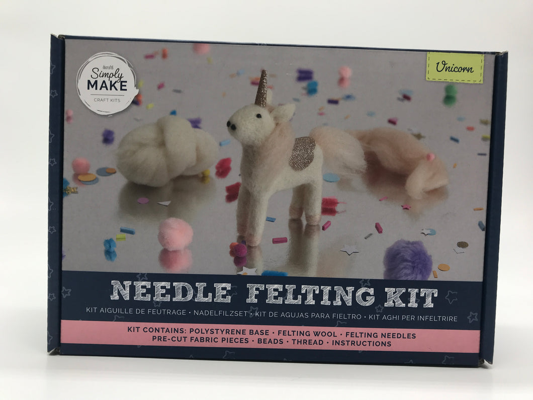 Needle Felting Kit - Unicorn
