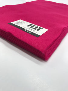 Craft Felt Single Colour Packs