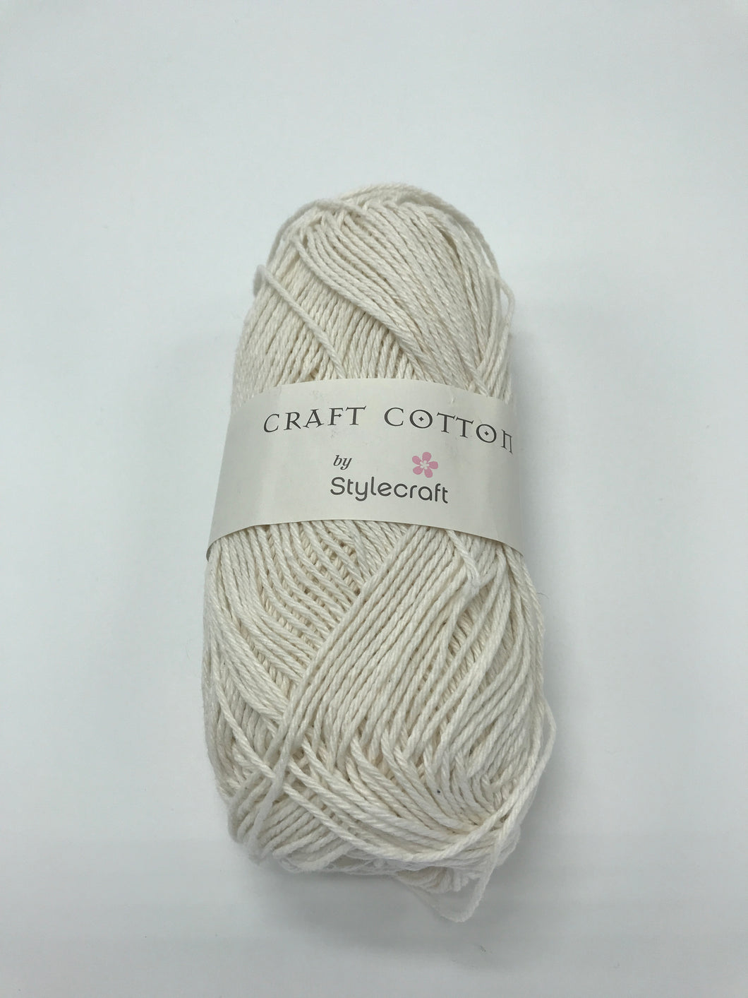 Stylecraft Craft Ecru Cotton Yarn