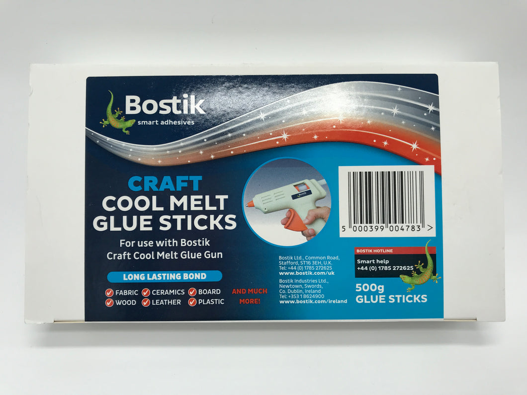 Bostik Cool Melt Glue Sticks - 500g
