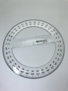 Full Circle 15cm Protractor