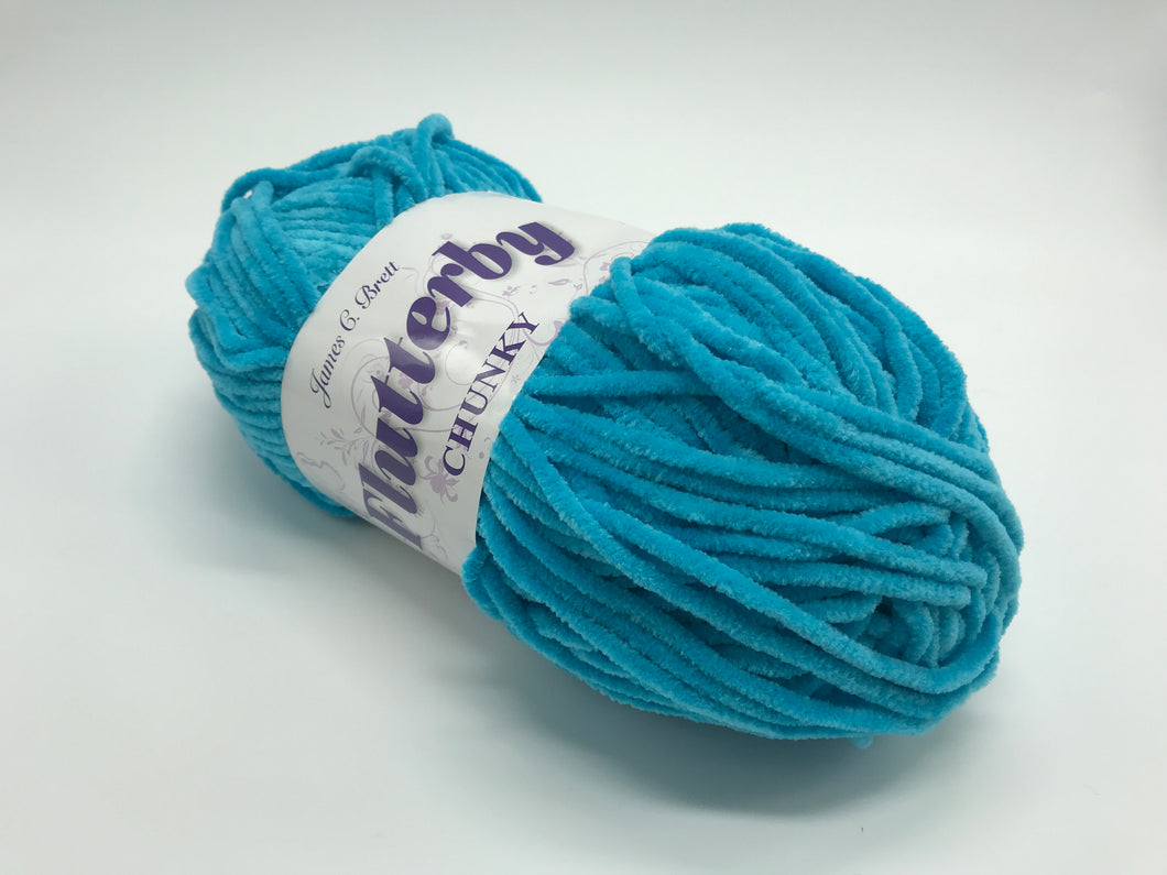Flutterby Chunky Chenille Yarn
