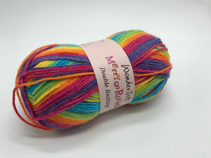 WonderSoft Merry-Go-Round Multicoloured Double Knitting Yarn
