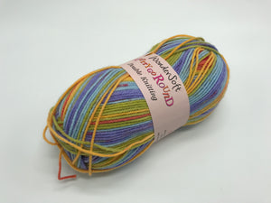 WonderSoft Merry-Go-Round Multicoloured Double Knitting Yarn