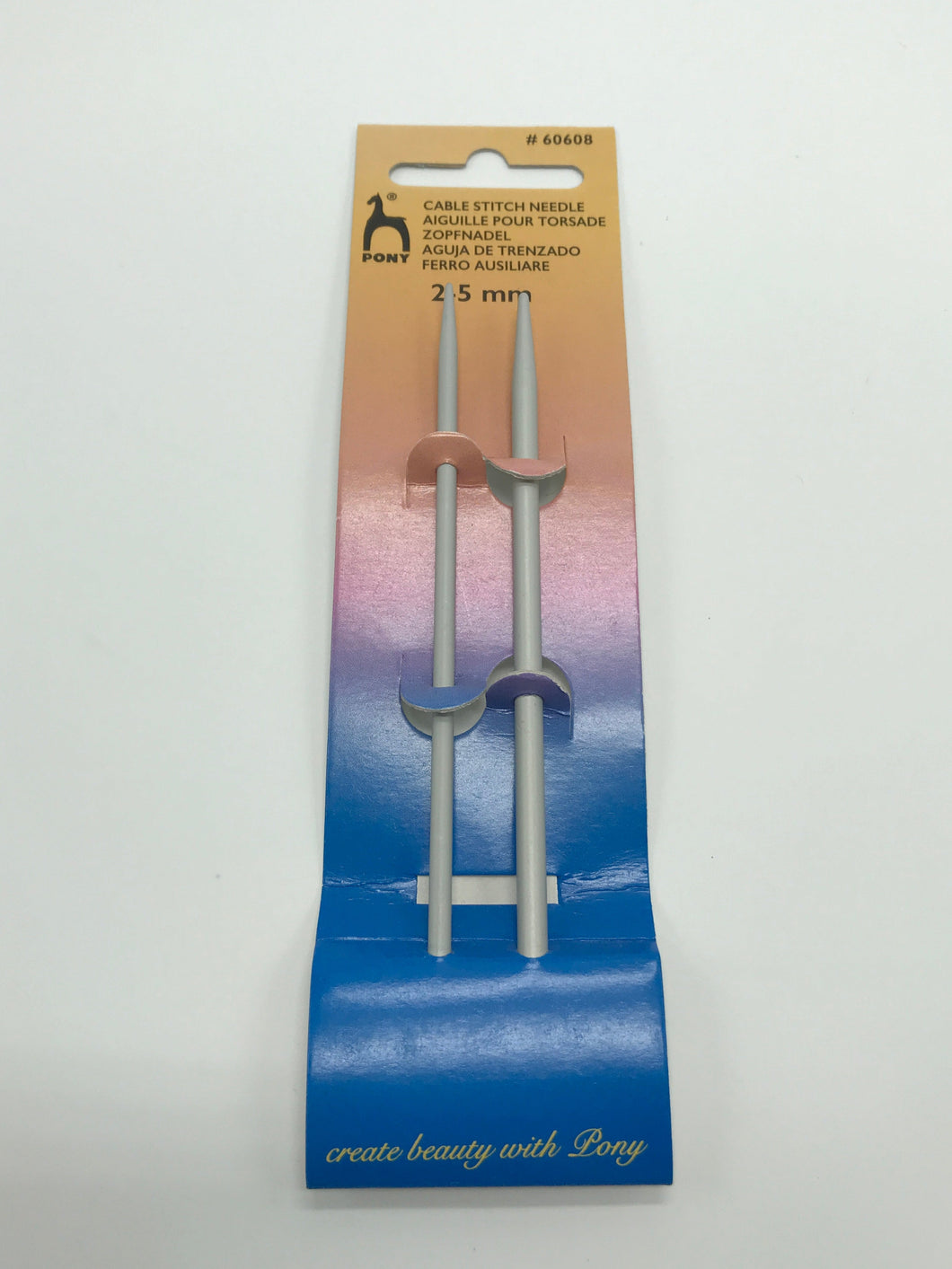 Pony Cable Stitch Needle 2-5mm