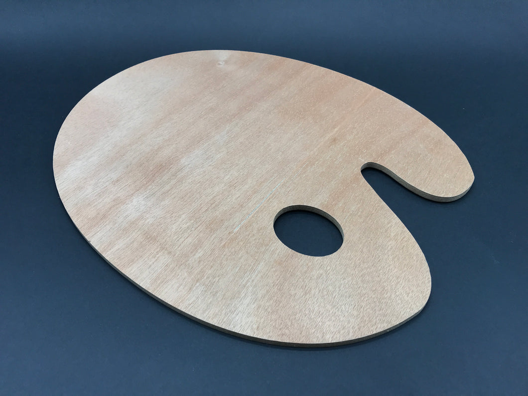 Wooden Paint Palette