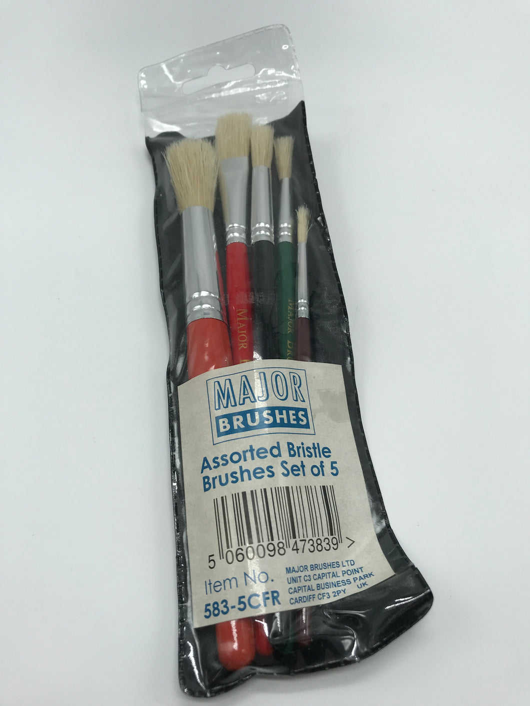 Hog Brush Set - Short Assorted x 5