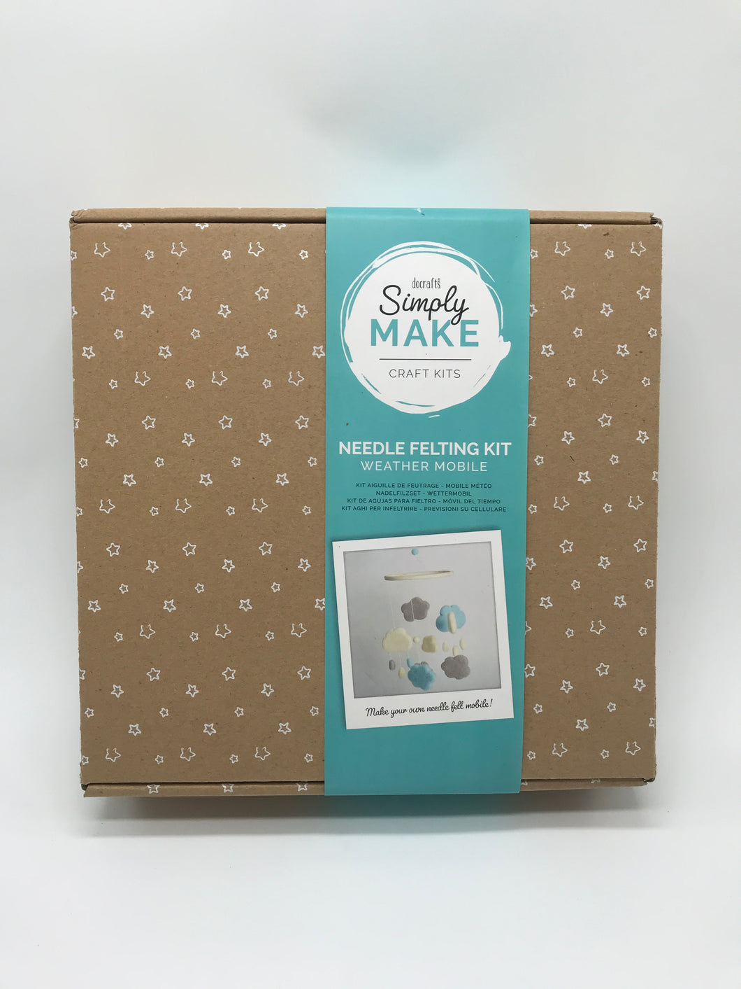 Needle Felting Kit - Weather Mobile