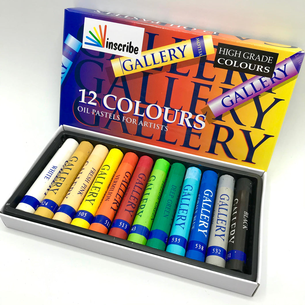 Inscribe Oil Pastels x 12