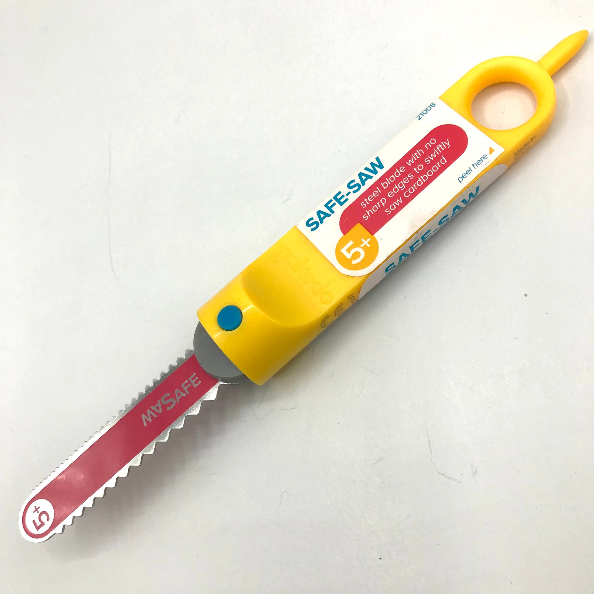 Makedo Safe Saw 2 Sega Sicura Per Cartone, Lama In Acciaio Senza Bordi Taglienti, Per Bambini E Progetti Creativi