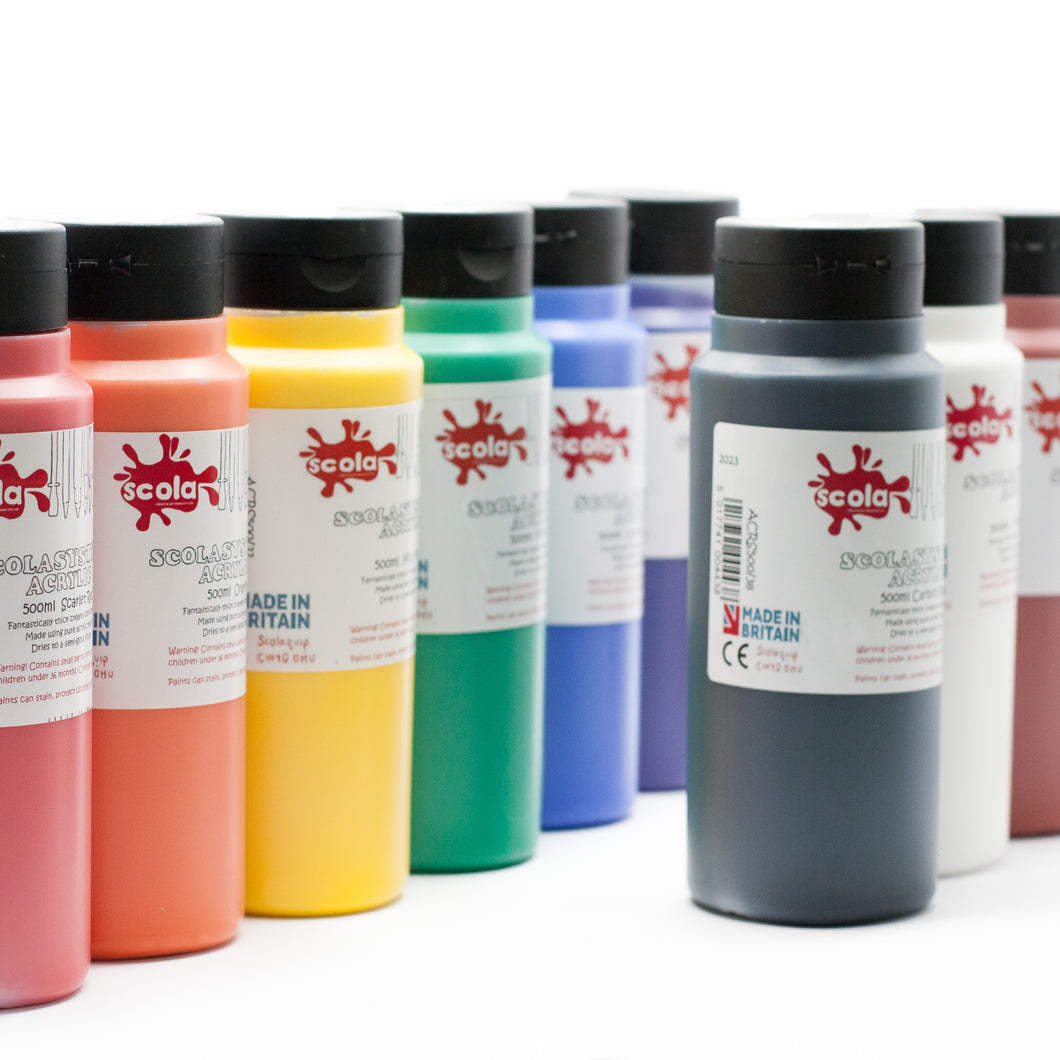 Scolasystem Acrylic Paint 500ml