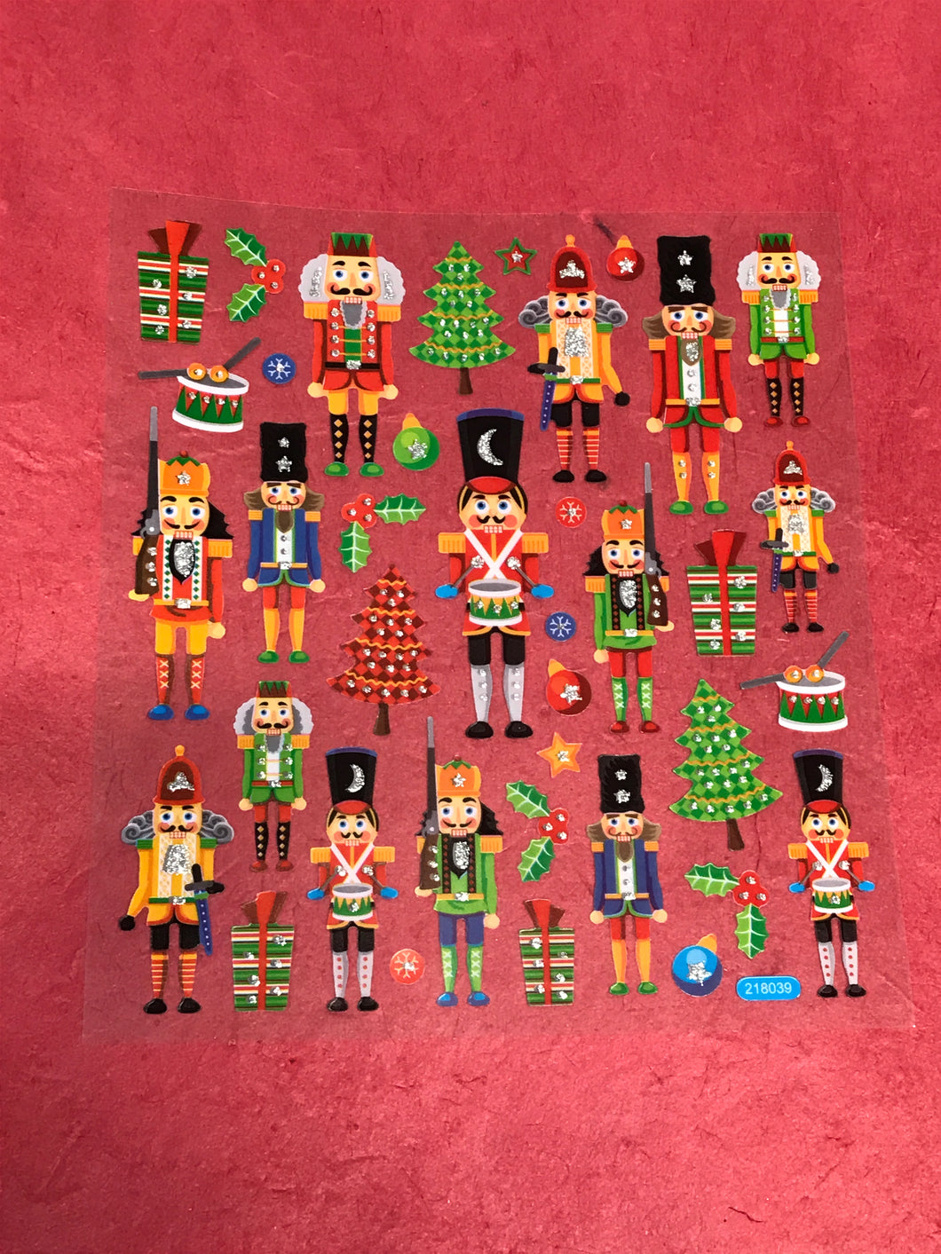 Christmas Stickers-Nutcracker