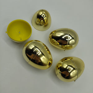 Metallic Gold Fillable Egg